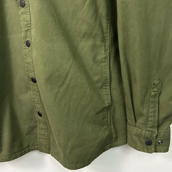 Carhartt Mens Rugged Flex Relax-Fit Canvas Fleece Lined Shirt Jacket XLT - Picture 5 of 12